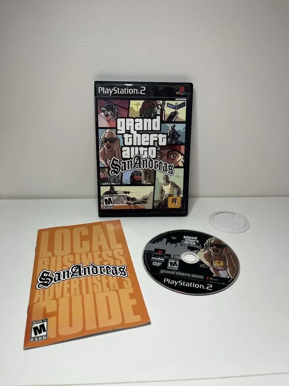 Grand Theft Auto: San Andreas (Sony PlayStation 2 Complete PS2 Greatest Hits